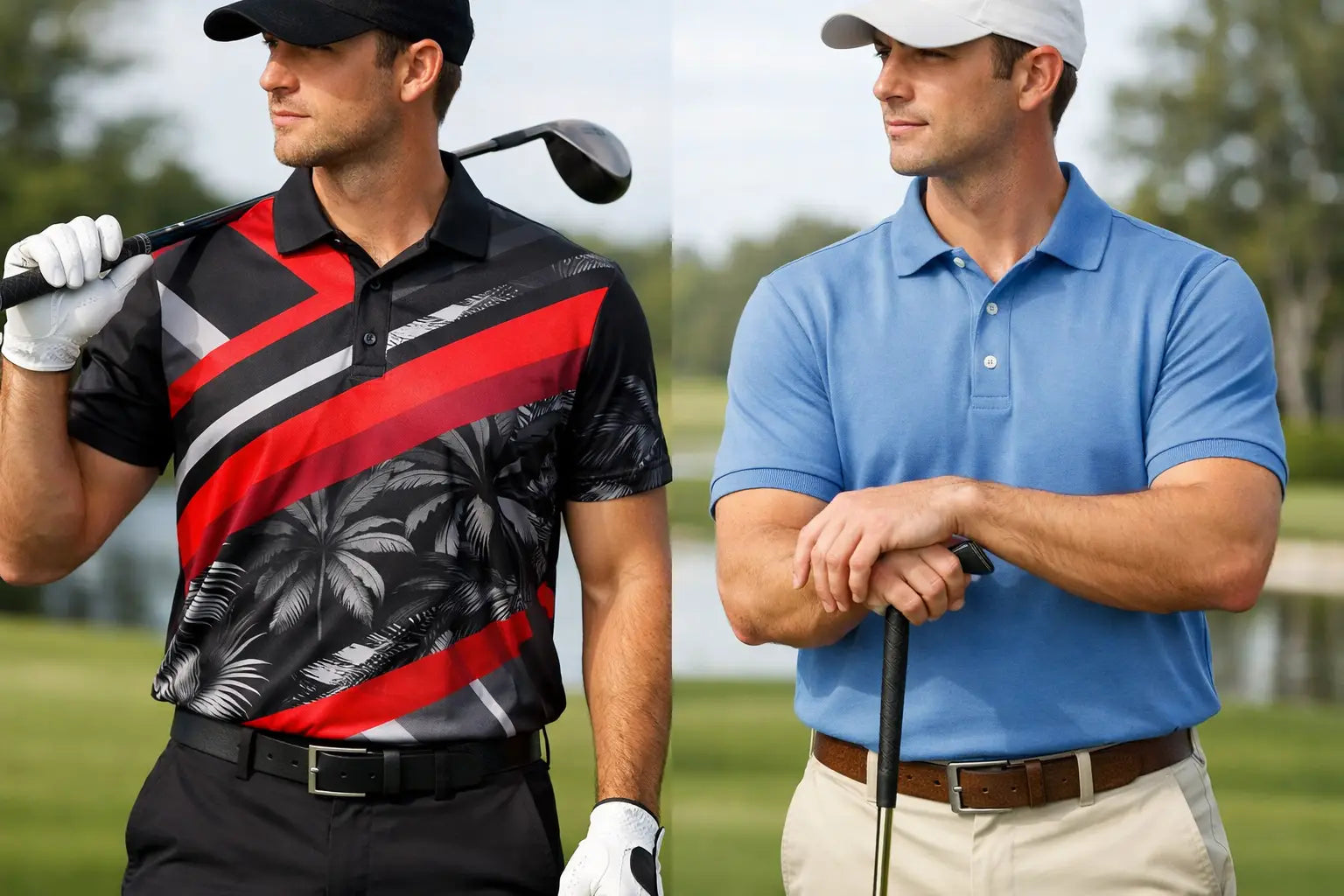 Bold Golf Polos vs Classic - Pick Your Look