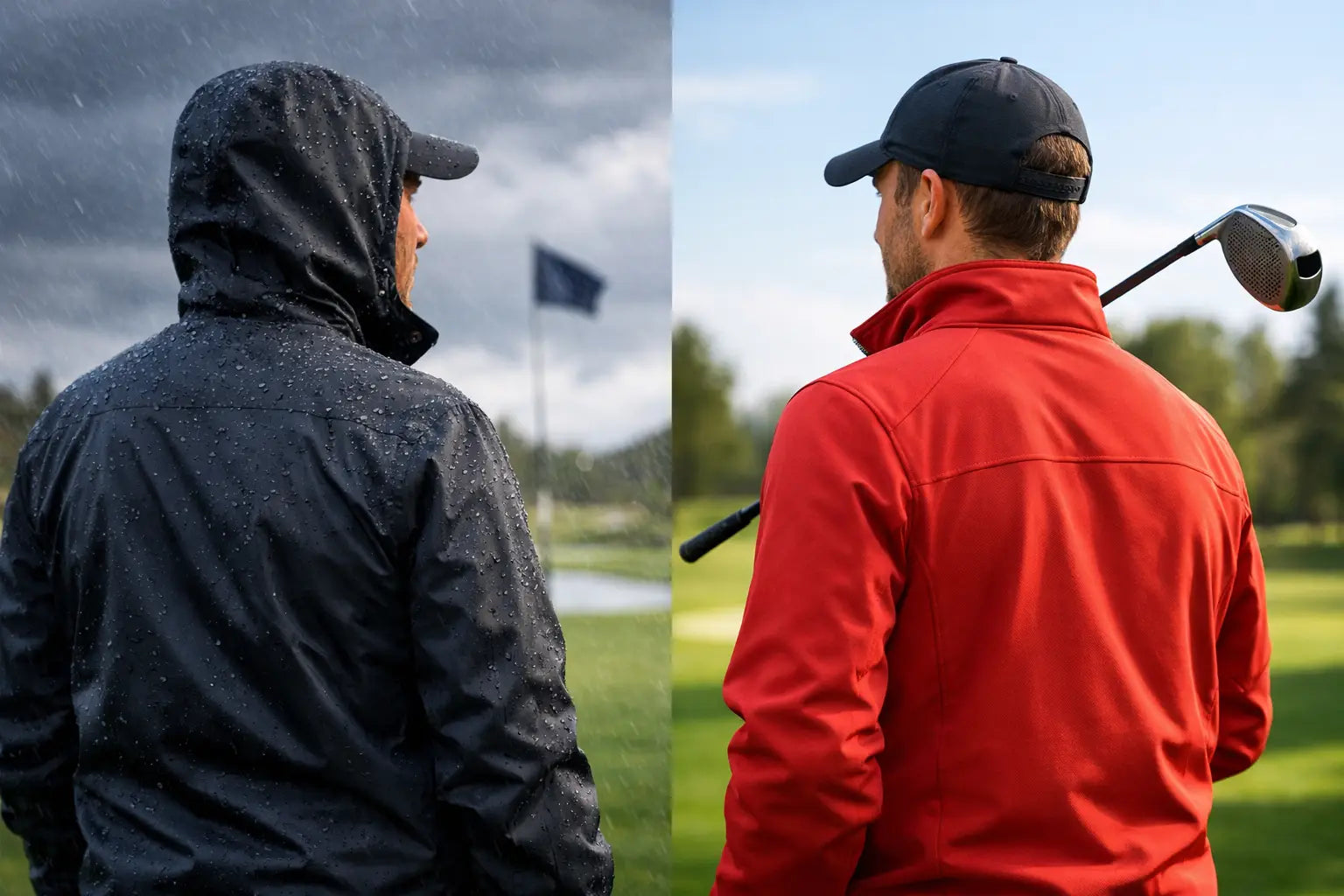 Windproof Jacket Versus Softshell for Golf