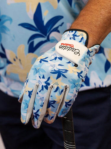 Lillyan Golf Glove Lily Pattern 