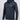 Navy pullover with a brand logo on a light gray background