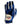 Blue and black patterned glove with 'Caddie Couture' label on a white background