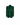 Green jacket ball marker on a white background