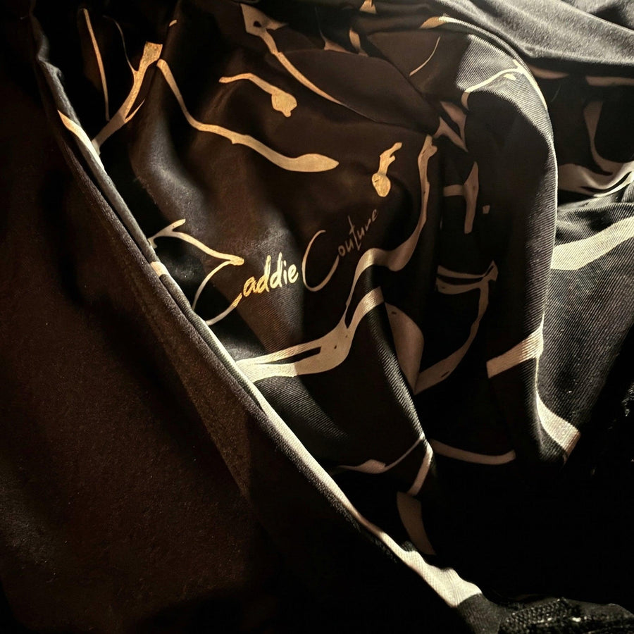 Noir Signature Performance Hoodie inner hood pattern
