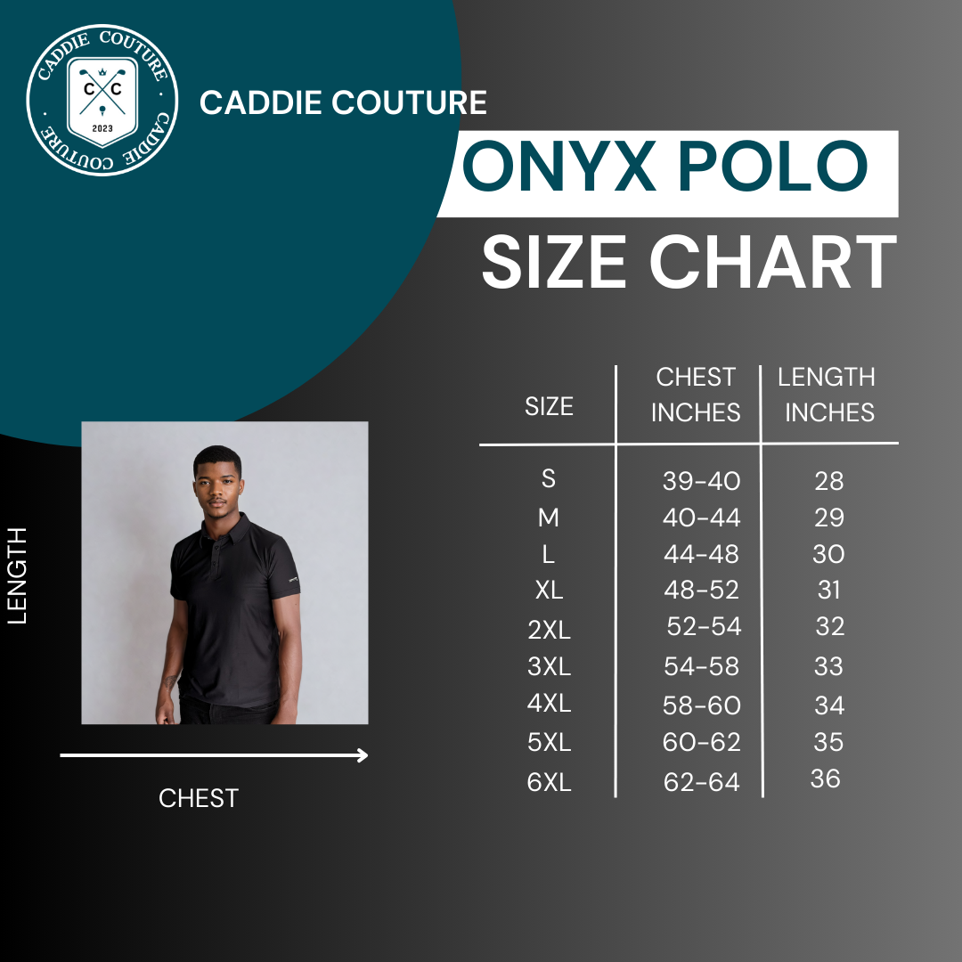 onyx polo size chart