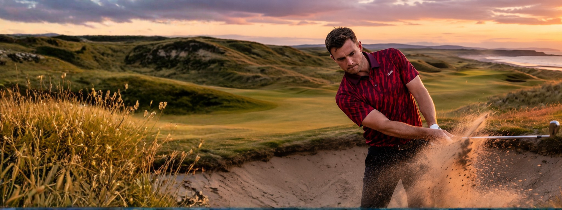 Caddie Couture golf polo