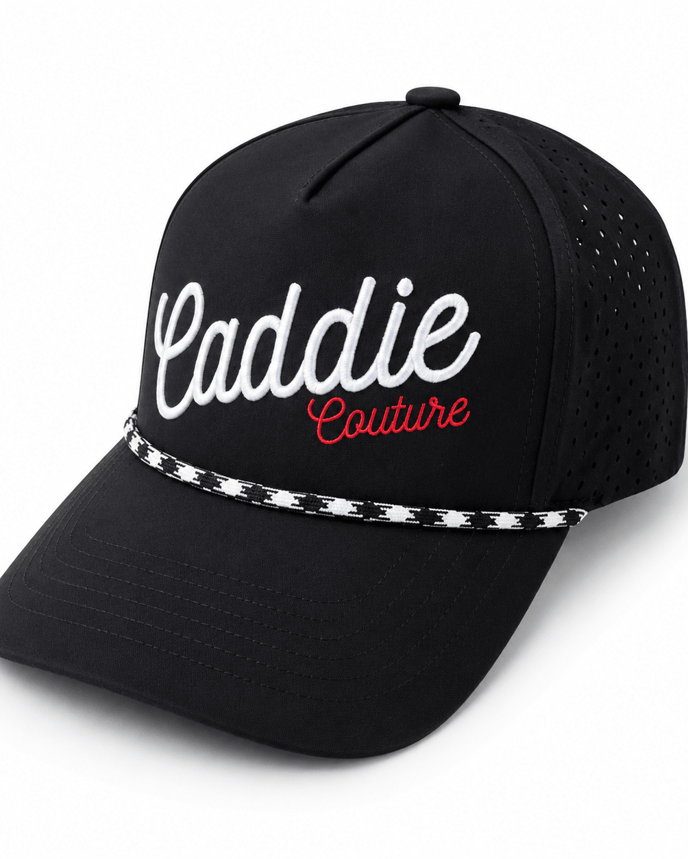 Black Caddie Cap