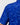 Blue golf shirt with dolphin pattern on a white background