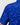 Blue golf shirt with dolphin pattern on a white background