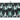 Towel with black and green abstract pattern and 'Caddie Couture' branding.