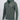 Green hoodie with a brand logo on a light gray background