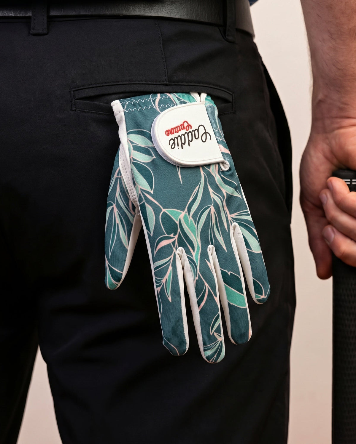 Lagoon Bloom Golf Glove