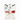 White mallet putter cover with hot dog-themed design on a white background
