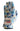 Floral patterned golf glove with 'Caddie Couture' branding on a white background