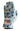 Floral patterned golf glove with 'Caddie Couture' branding on a white background