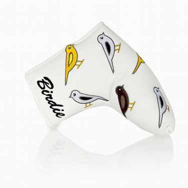 Blade putter head cover with little birds on