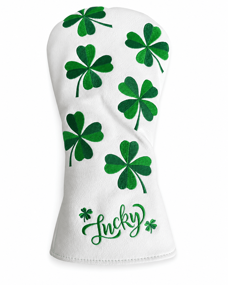 Lucky Clover Driver Head Cover