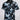 Black floral patterned shirt on a white background