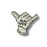 Glove-shaped golf ball marker with 'Play Loose' text on a white background