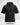Black short-sleeve windbreaker shirt with signature pattern on the sides