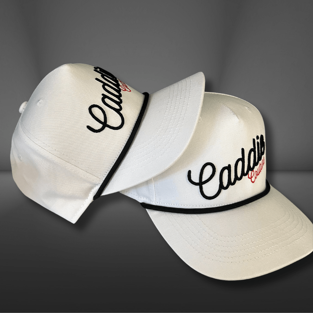 Two of The Caddie Golf Caps 