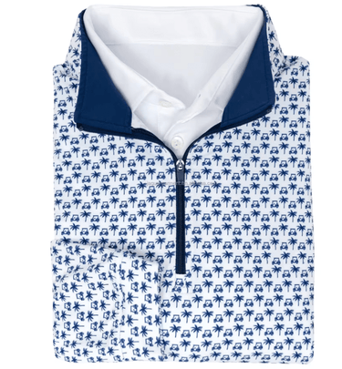 Caddie Quarter Zip Folded