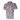 A golf polo shirt with a floral pattern in pink, white, and green colors on a black background.